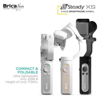 Brica B-Steady XS Gimbal Stabillizer 3 Axis - Brica Original - Black